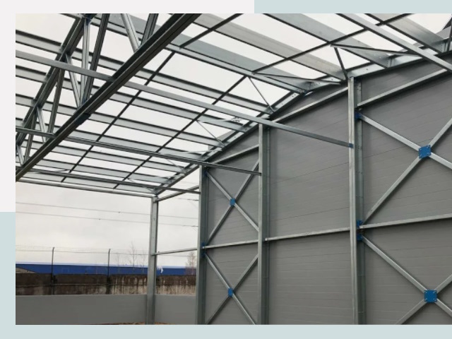 Каркасные ангары от СтальСтрой-Кнм по цене от 608 руб.