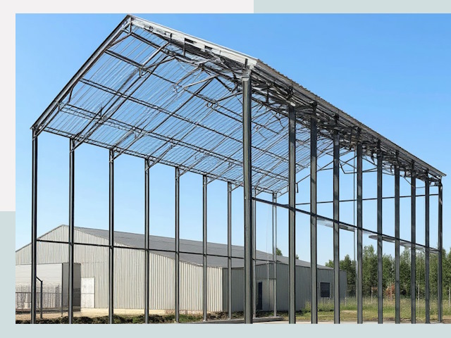 Прямо стенные ангары от СтальСтрой-Кнм по цене 608 руб.