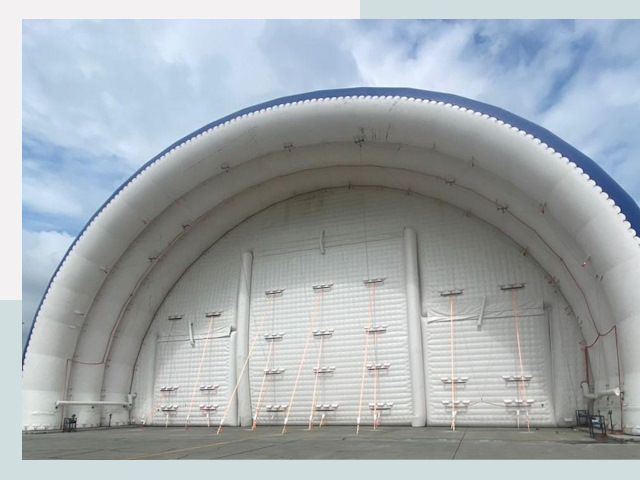 Пневмокаркасные ангары от СтальСтрой-Кнм по цене от 608 руб.