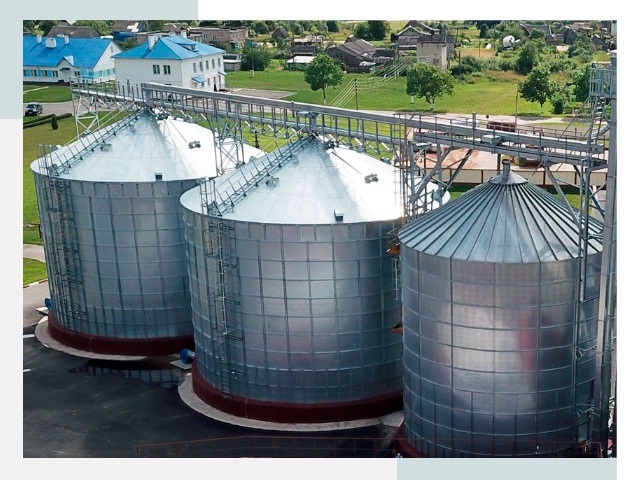 Металлические силосы в Краснокамске