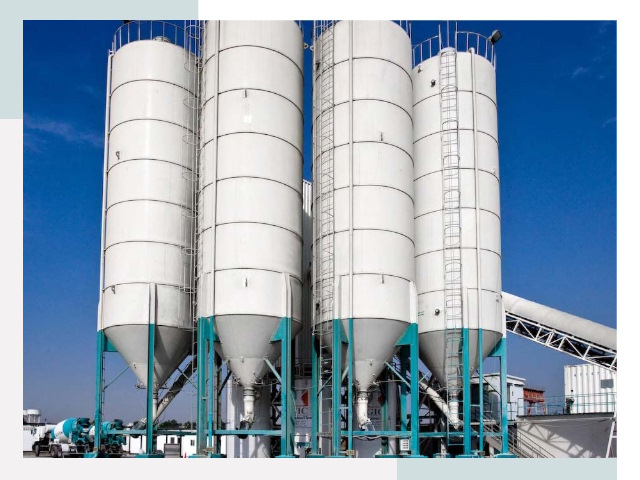 Строительство цементных силосов в Краснокамске