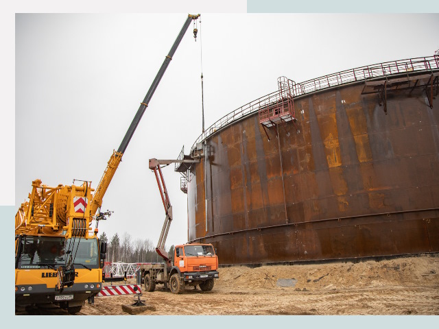 Монтаж резервуаров в Краснокамске от 608 руб. за м³