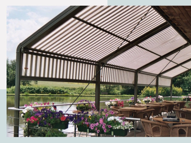 Элегантные навесы для кафе от 608 руб в Краснокамск