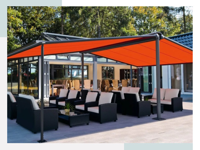 Навесы для кафе и ресторанов в Краснокамске