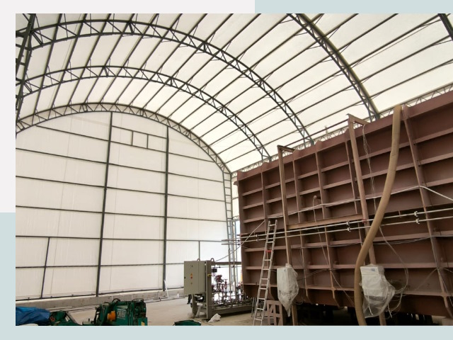 Оснащение ангаров в Краснокамске от 608 руб. - Надежно и быстро