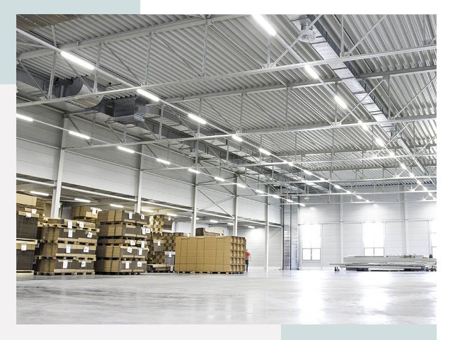 Освещение ангаров в Краснокамске