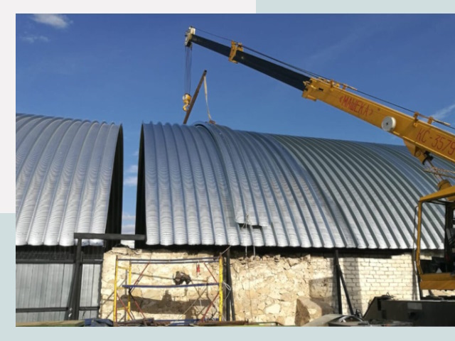 Реконструкция ангаров в Краснокамске от 608 руб.