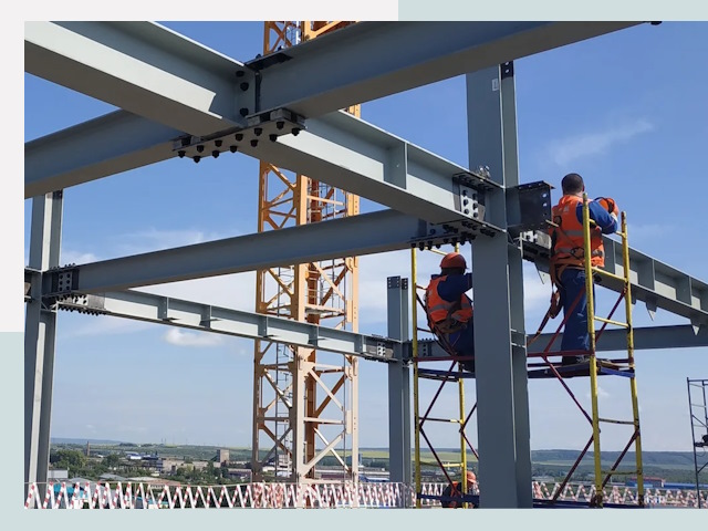 Монтаж металлоконструкций в Краснокамске