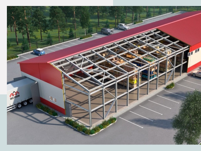 Проектирование ангаров в Краснокамске от 608 руб.