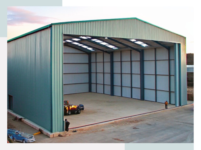 Строительство ангаров в Краснокамске