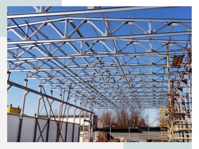 Металлокаркасы для складов в Краснокамске